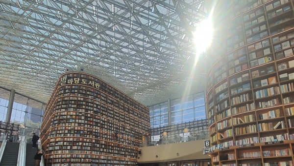 Starfield Library, Seoul: Menjanjikan Kelainan
